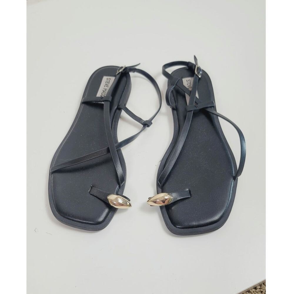 Steve Madden Baylee Sandal in Black, sz 8